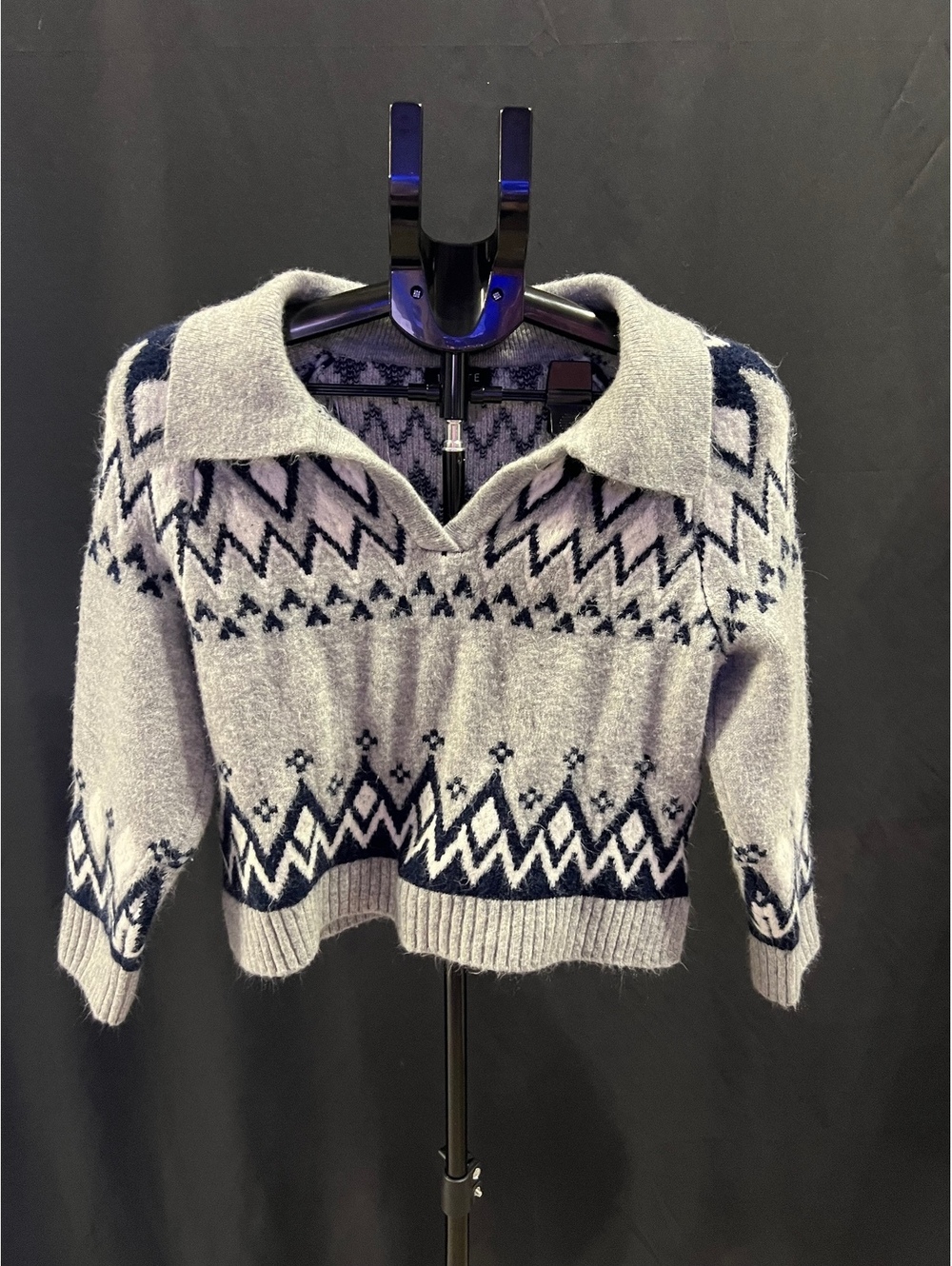 1 State Sz Med Cropped Sweater